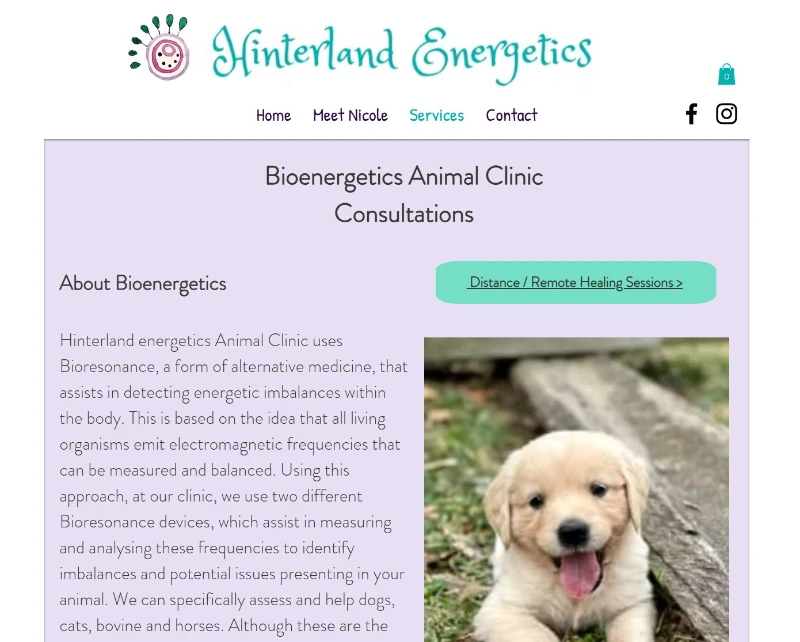 Hinterland Energetics Animal Clinic